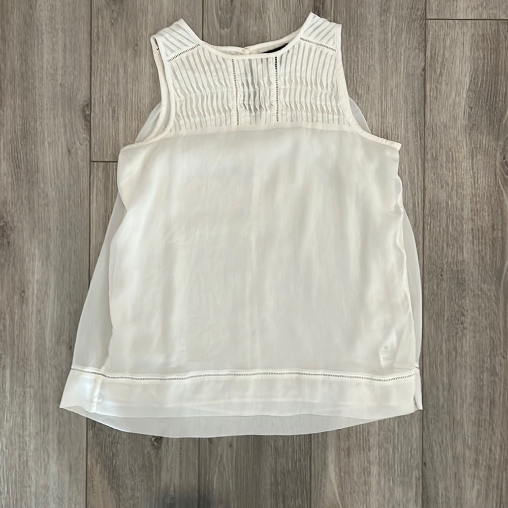 Sleeveless dress top banana republic